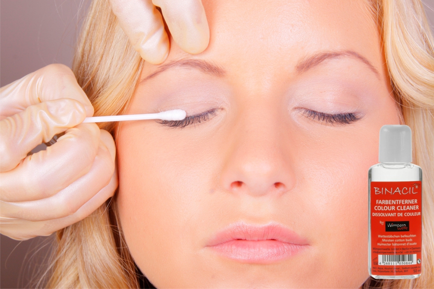 Lash Tinting with BINACIL - Step 11 Lash Tinting with BINACIL - Step 11