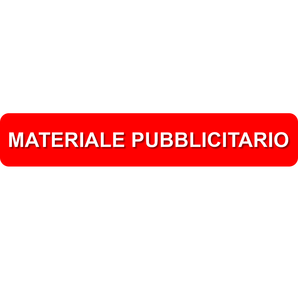 MATERIALE PUBBLICITARIO